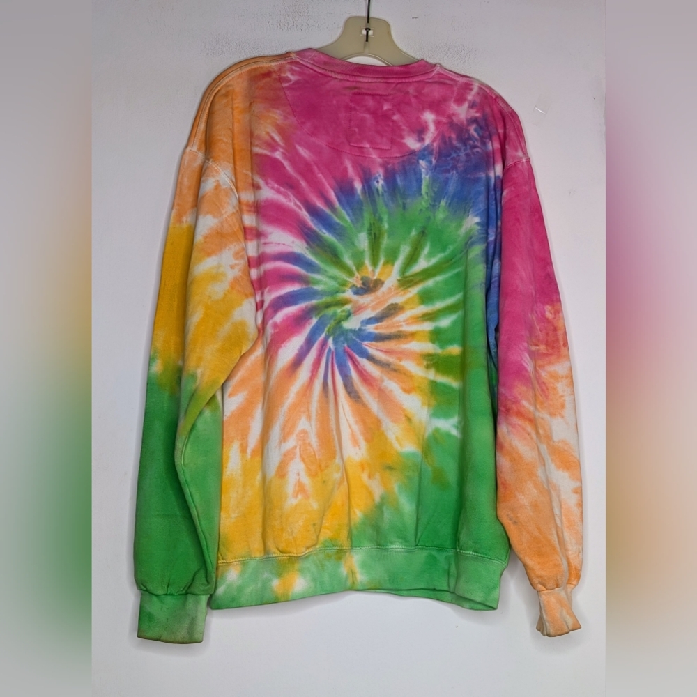 Assembly Label tie dye oversized sweatshirt size medium - Picture 2 of 4